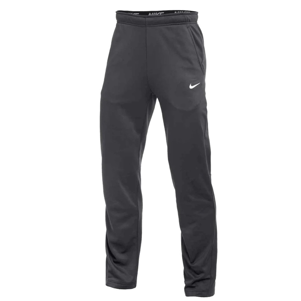 Womens’ Nike Black Therma pant w/ Zippers at the Ankle and White Swoosh, xl